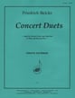 Concert Duets Piccolo/ Flute and Tuba Duet, opt oboe, bsn cover